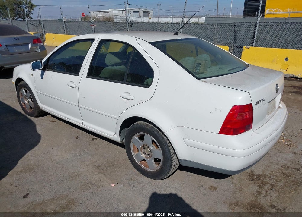 2000 VOLKSWAGEN JETTA GLS 1.8L TURBO VIN: 3VWSD29M9YM152086