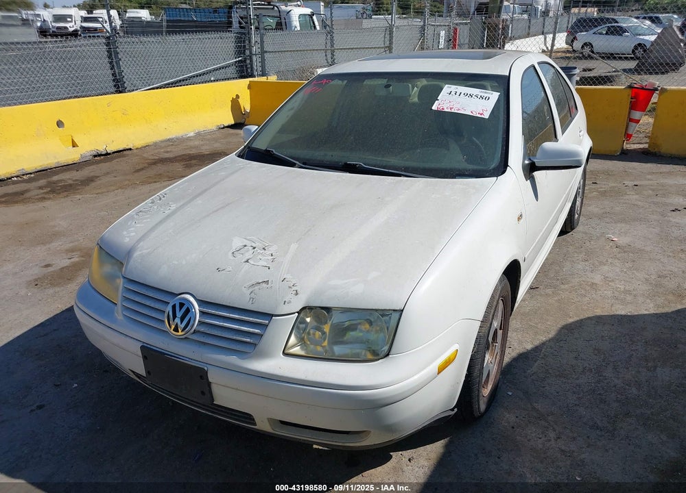 2000 VOLKSWAGEN JETTA GLS 1.8L TURBO VIN: 3VWSD29M9YM152086