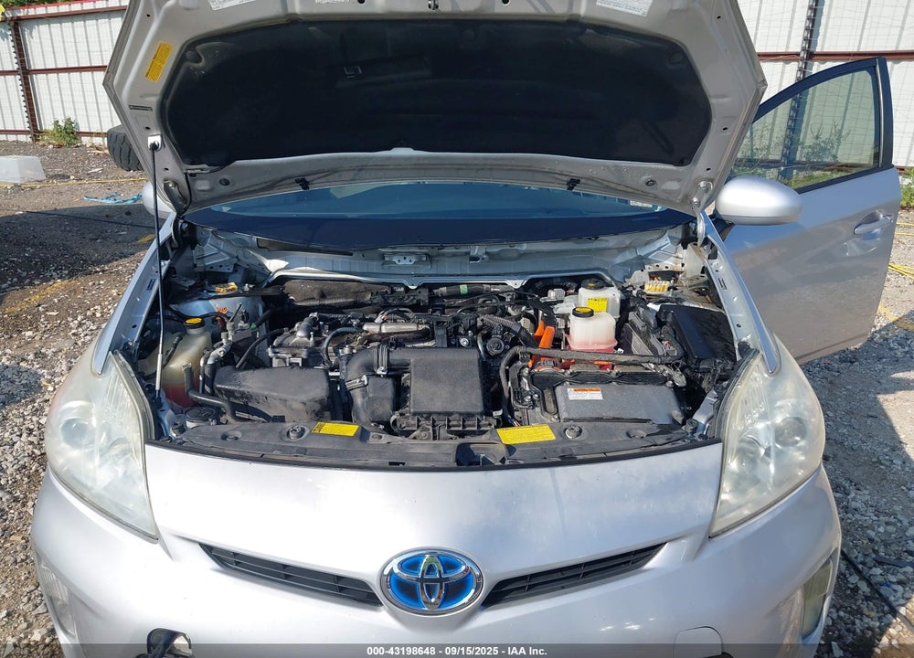 2012 TOYOTA PRIUS FOUR VIN: JTDKN3DU6C5478391