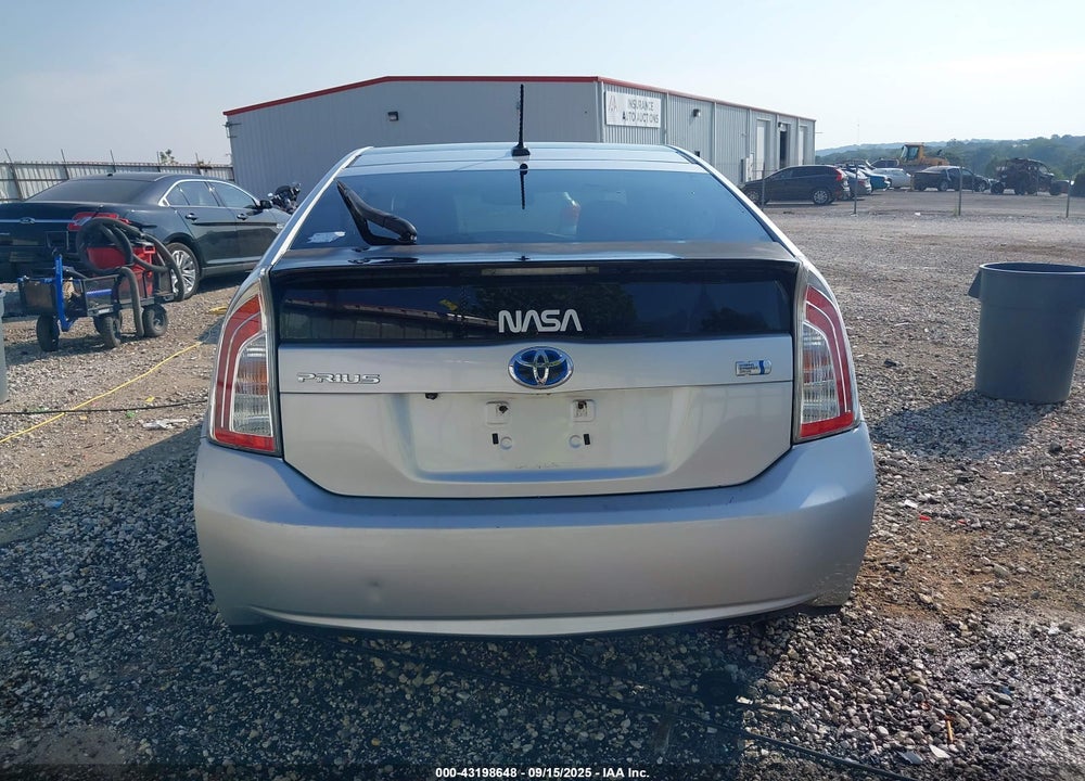 2012 TOYOTA PRIUS FOUR VIN: JTDKN3DU6C5478391