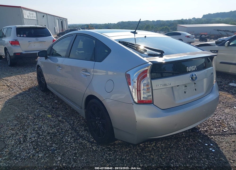 2012 TOYOTA PRIUS FOUR VIN: JTDKN3DU6C5478391