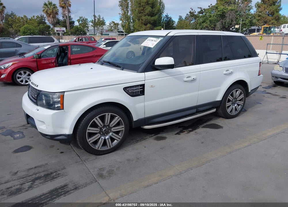 2012 LAND ROVER RANGE ROVER SPORT SUPERCHARGED VIN: SALSH2E41CA746022