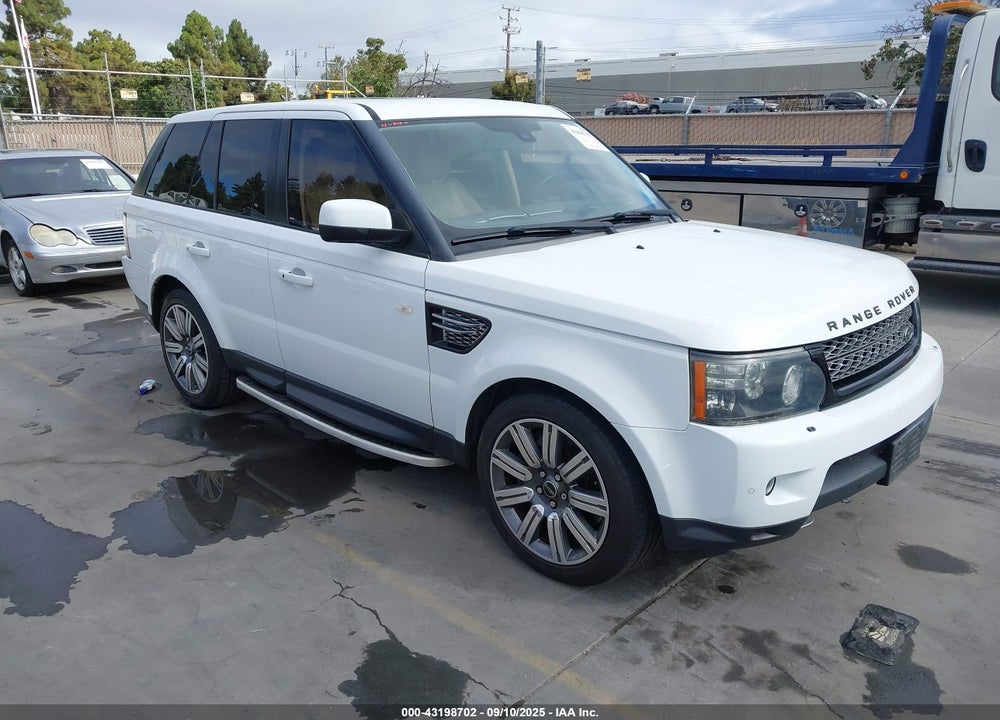 2012 LAND ROVER RANGE ROVER SPORT SUPERCHARGED VIN: SALSH2E41CA746022
