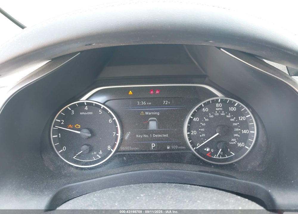 2019 NISSAN MURANO VIN: 5N1AZ2MJ3KN163767