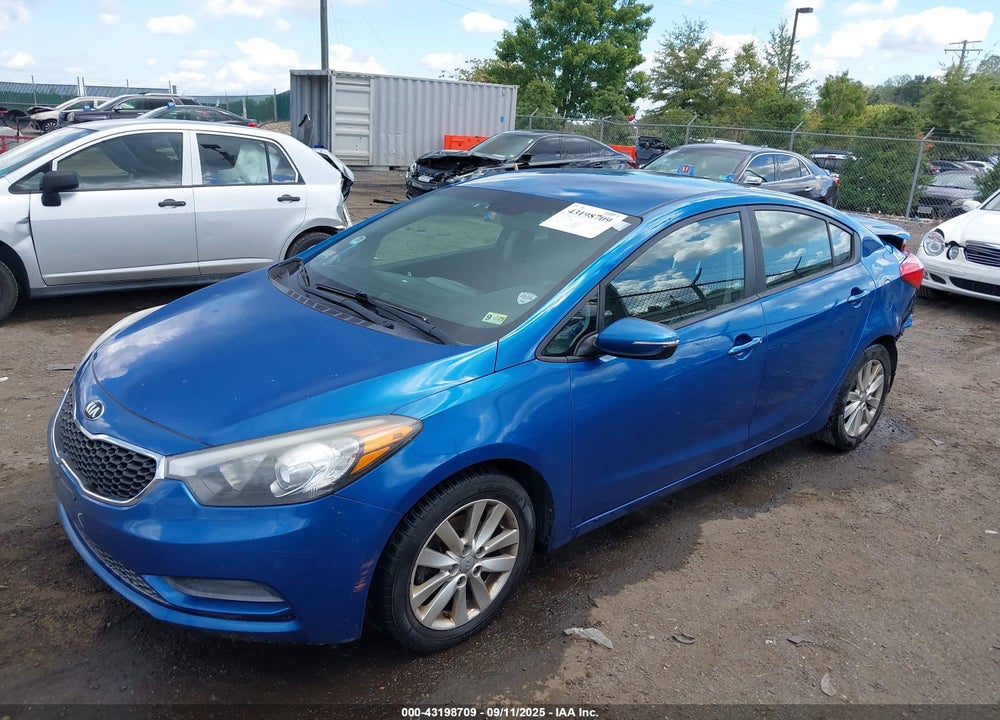 2015 KIA FORTE LX VIN: KNAFX4A62F5317884