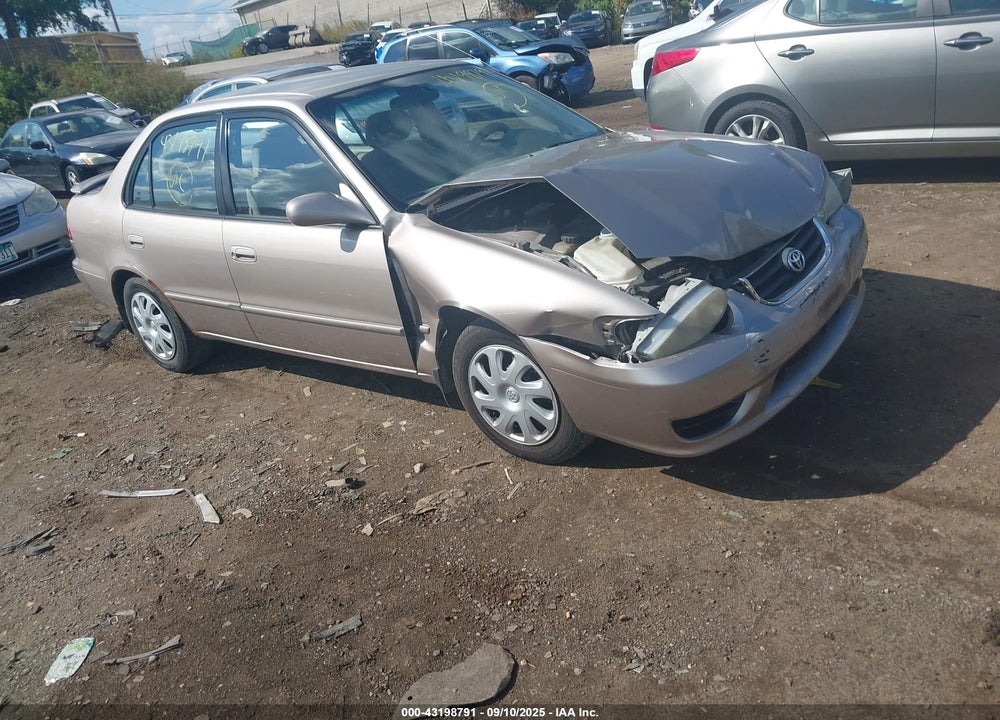 2001 TOYOTA COROLLA LE VIN: 1NXBR12E81Z496331