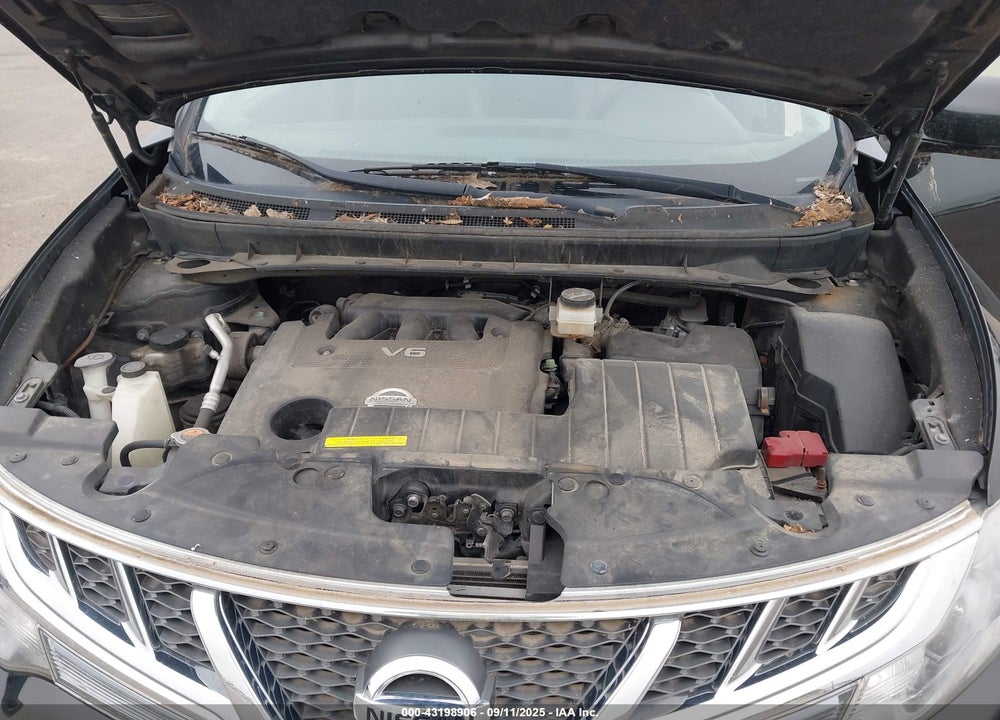 2013 NISSAN MURANO VIN: JN8AZ1MWXDW306967