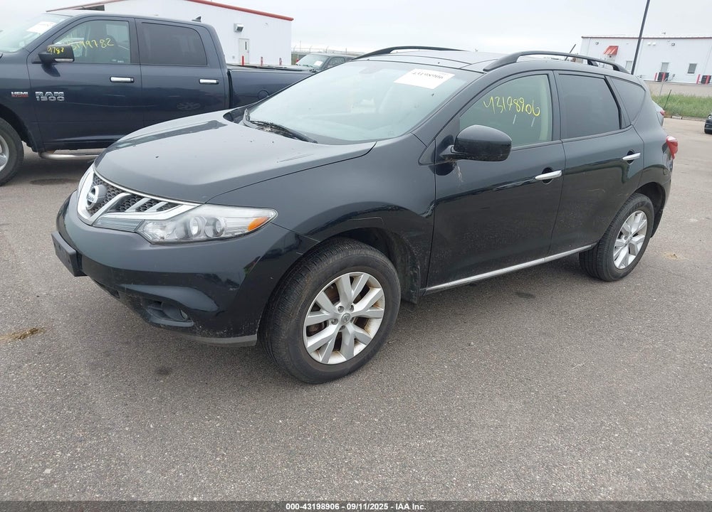 2013 NISSAN MURANO VIN: JN8AZ1MWXDW306967