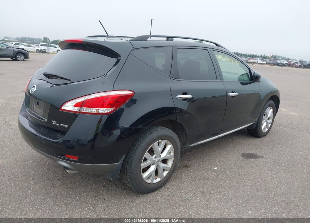 2013 NISSAN MURANO VIN: JN8AZ1MWXDW306967