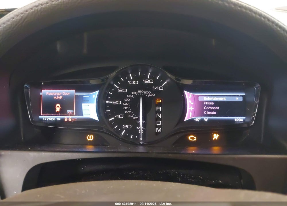 2012 LINCOLN MKX VIN: 2LMDJ6JK6CBL03708