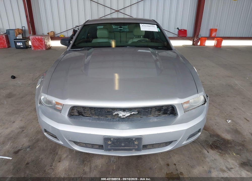 2012 FORD MUSTANG V6 PREMIUM VIN: 1ZVBP8AM2C5282974