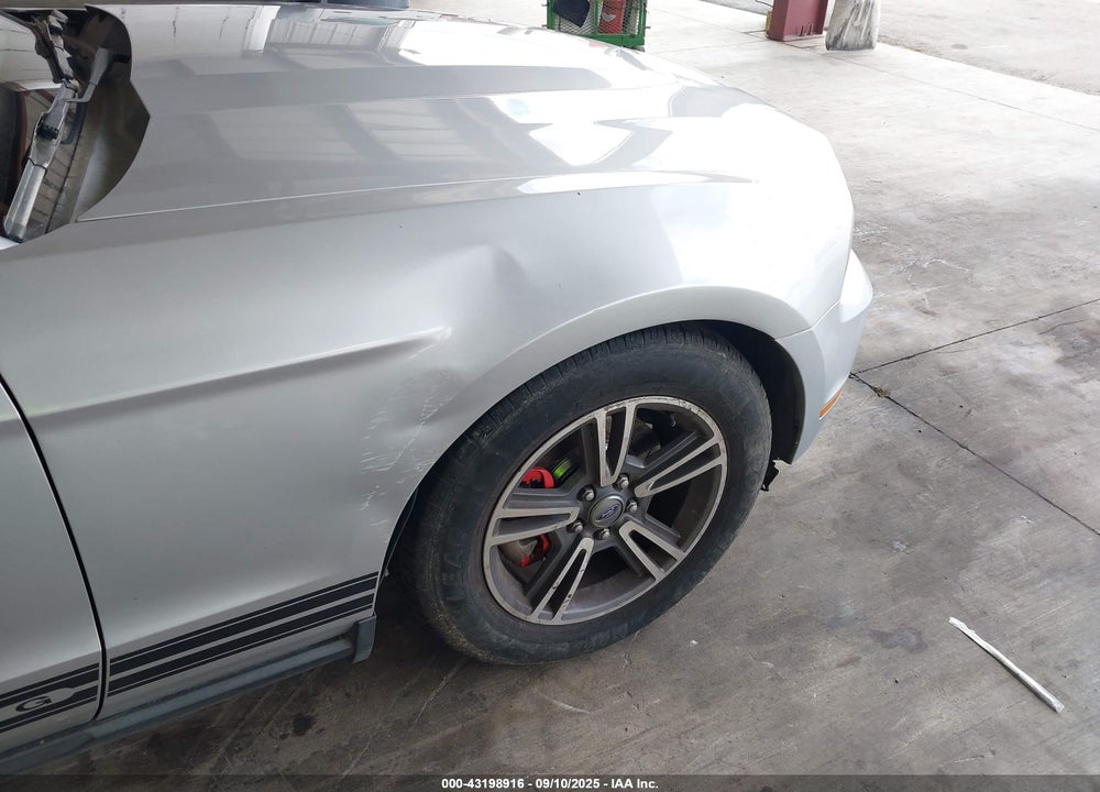 2012 FORD MUSTANG V6 PREMIUM VIN: 1ZVBP8AM2C5282974