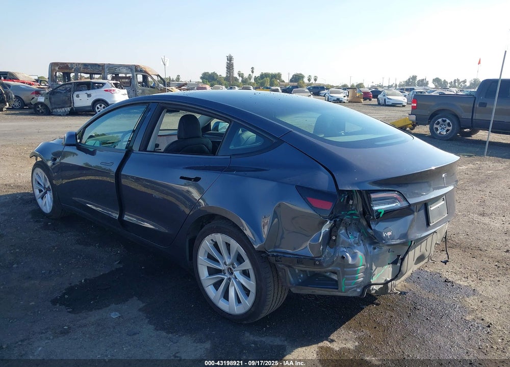 2022 TESLA MODEL 3 VIN: 5YJ3E1EA3NF212082