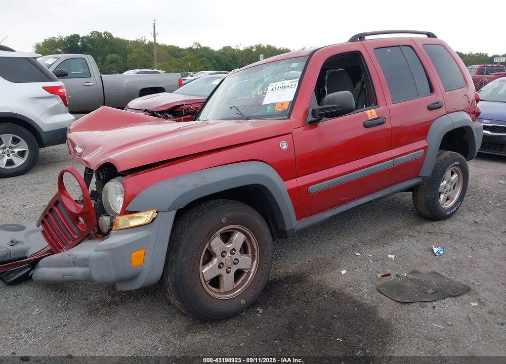 2005 JEEP LIBERTY SPORT VIN: 1J4GL48K75W678990