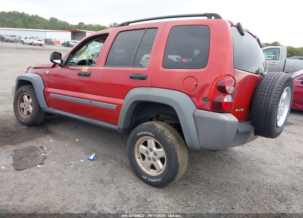 2005 JEEP LIBERTY SPORT VIN: 1J4GL48K75W678990