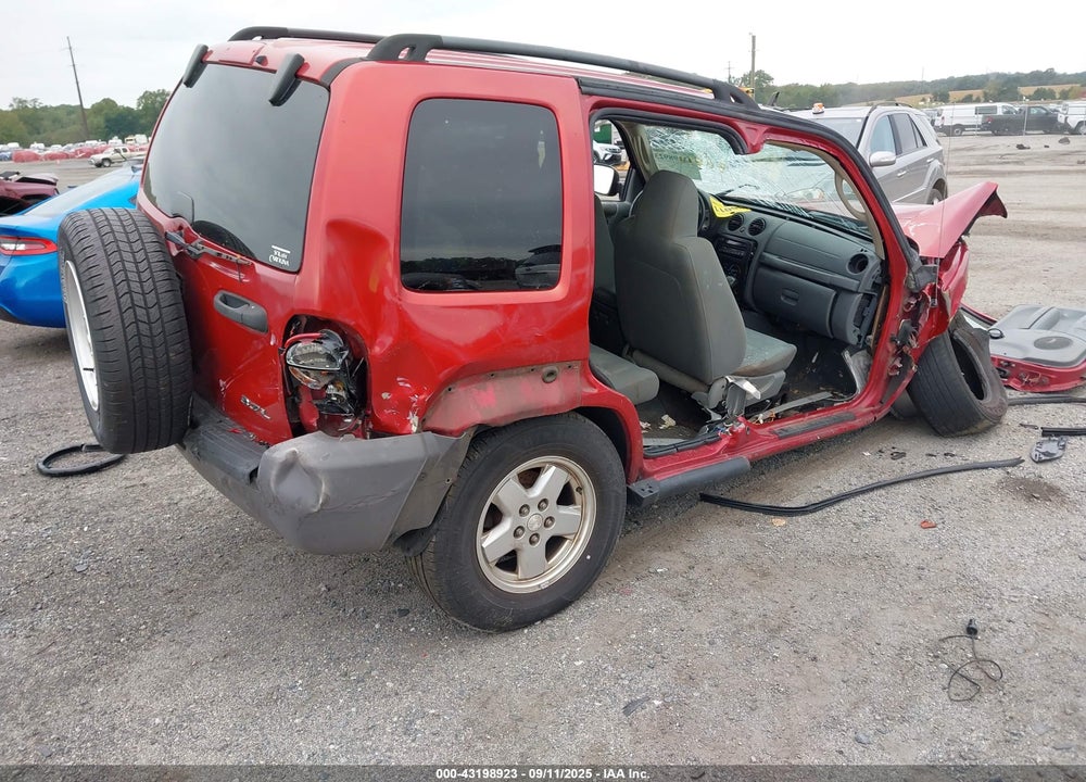 2005 JEEP LIBERTY SPORT VIN: 1J4GL48K75W678990