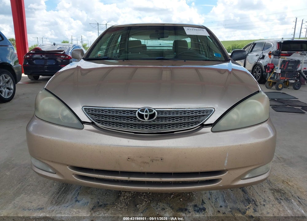2002 TOYOTA CAMRY SE V6 VIN: 4T1BF32K02U505101