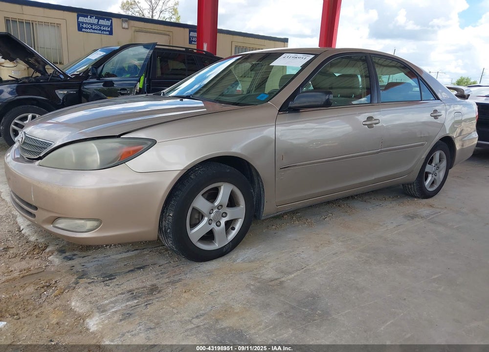 2002 TOYOTA CAMRY SE V6 VIN: 4T1BF32K02U505101