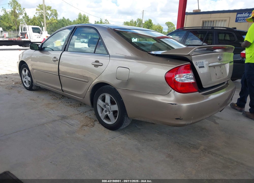 2002 TOYOTA CAMRY SE V6 VIN: 4T1BF32K02U505101