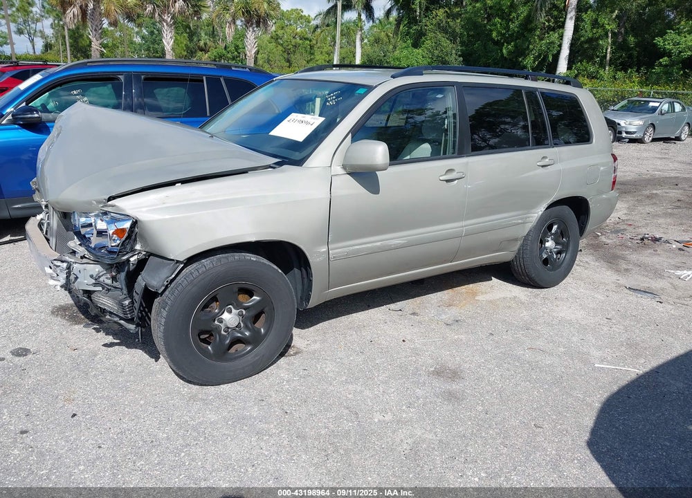 2004 TOYOTA HIGHLANDER VIN: JTEGD21AX40102672