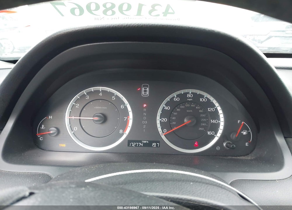 2012 HONDA ACCORD VIN: 1HGCP2F35CA013168