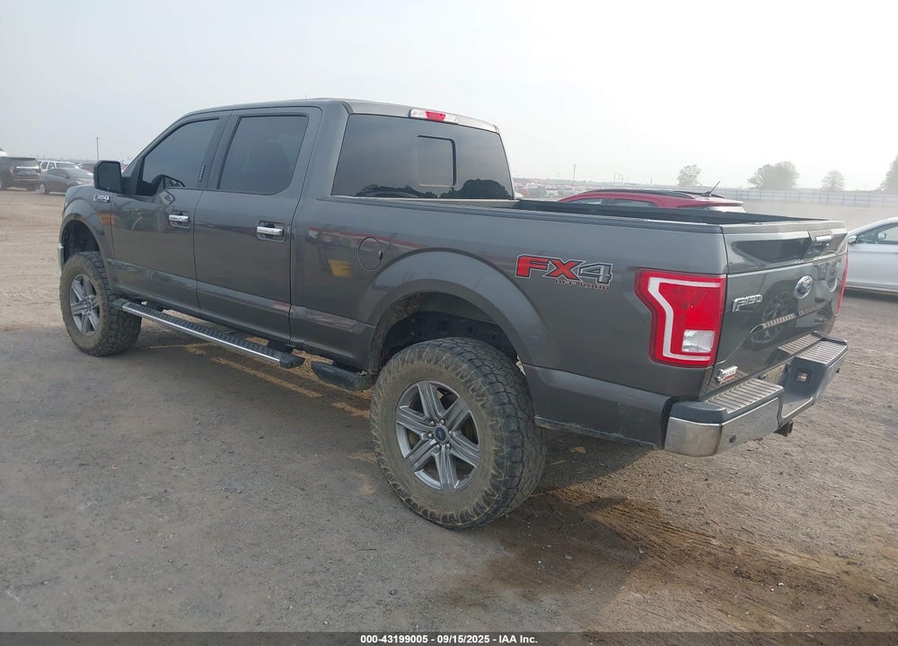 2017 FORD F-150 VIN: 1FTFW1EF4HKC97771