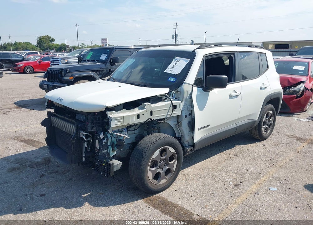 2016 JEEP RENEGADE VIN: ZACCJBAT0GPD65054