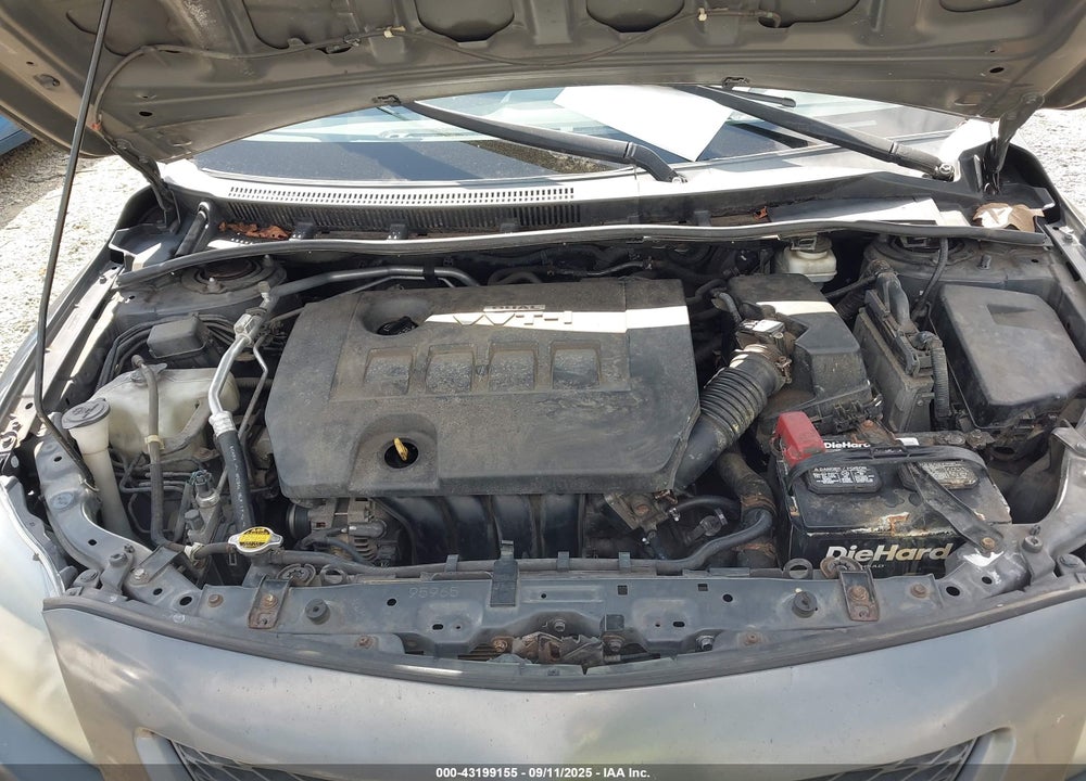 2009 TOYOTA COROLLA VIN: 2T1BU40E29C020589