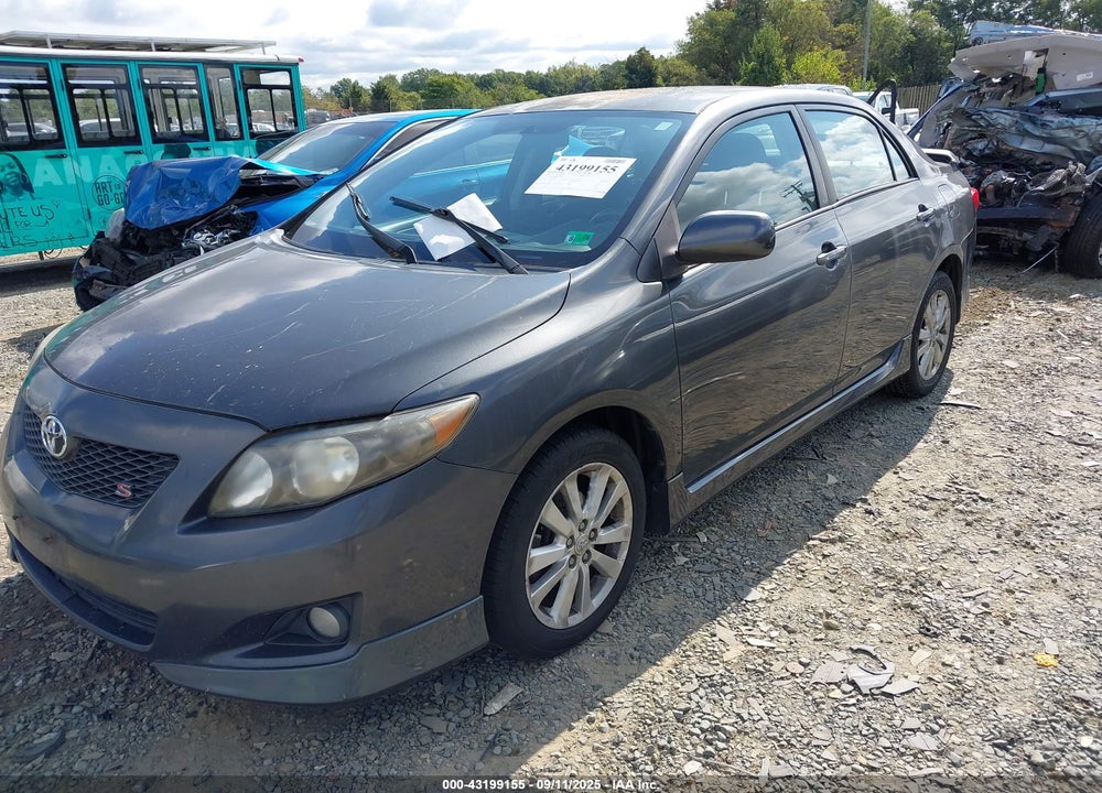 2009 TOYOTA COROLLA VIN: 2T1BU40E29C020589