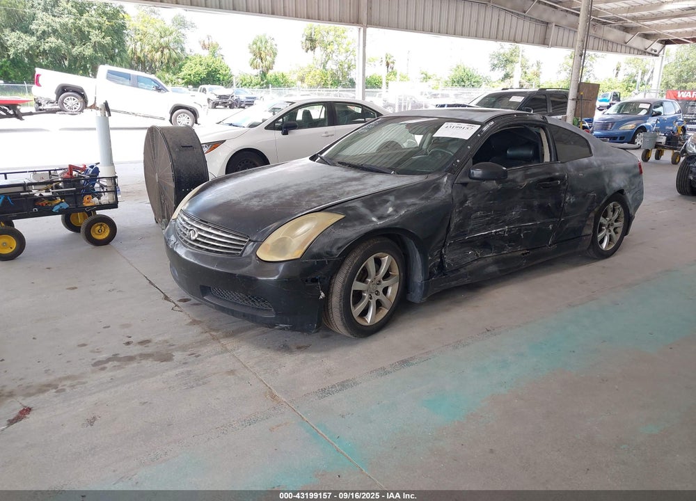 2005 INFINITI G35 VIN: JNKCV54E25M403204