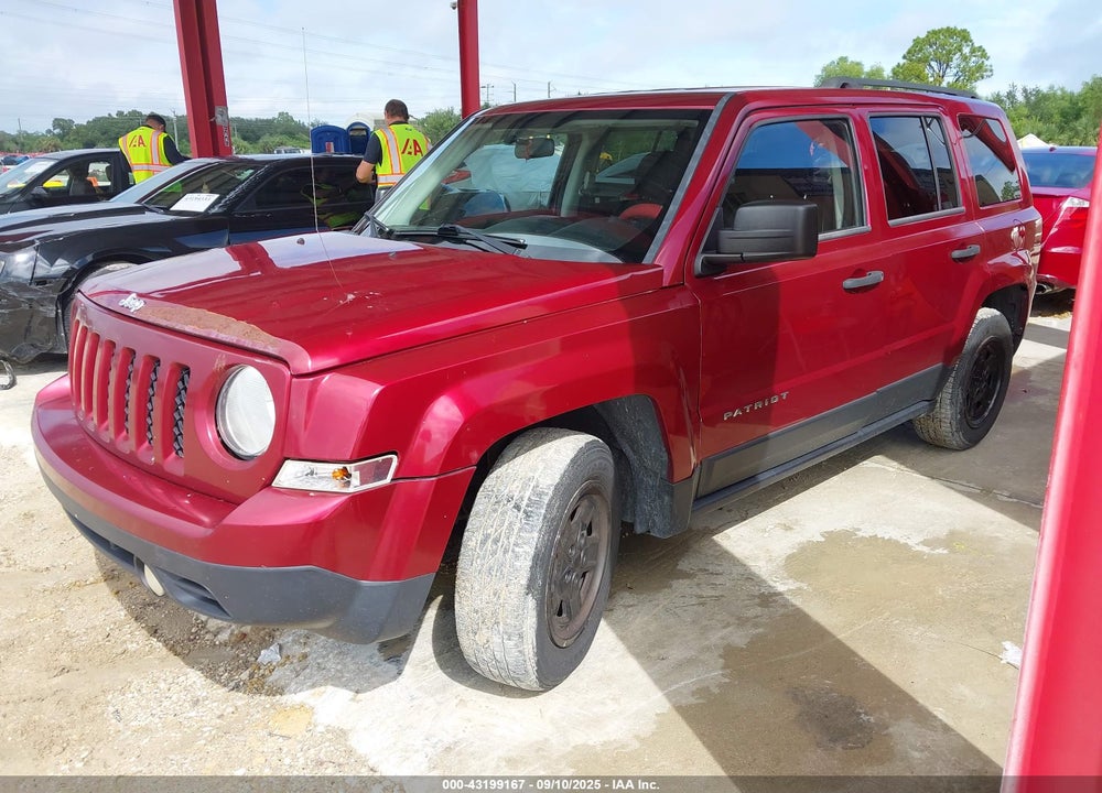 2013 JEEP PATRIOT VIN: 1C4NJPBA6DD250200