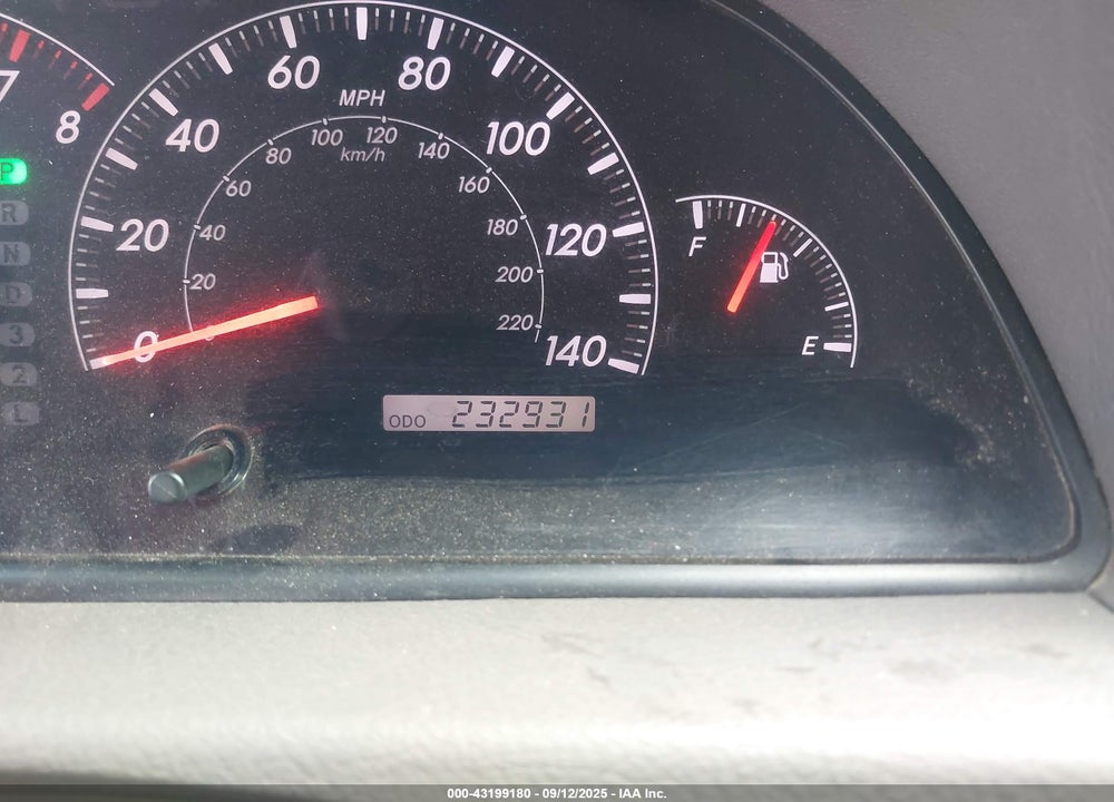 2006 TOYOTA CAMRY STD/ VIN: JTDBE32K263051369