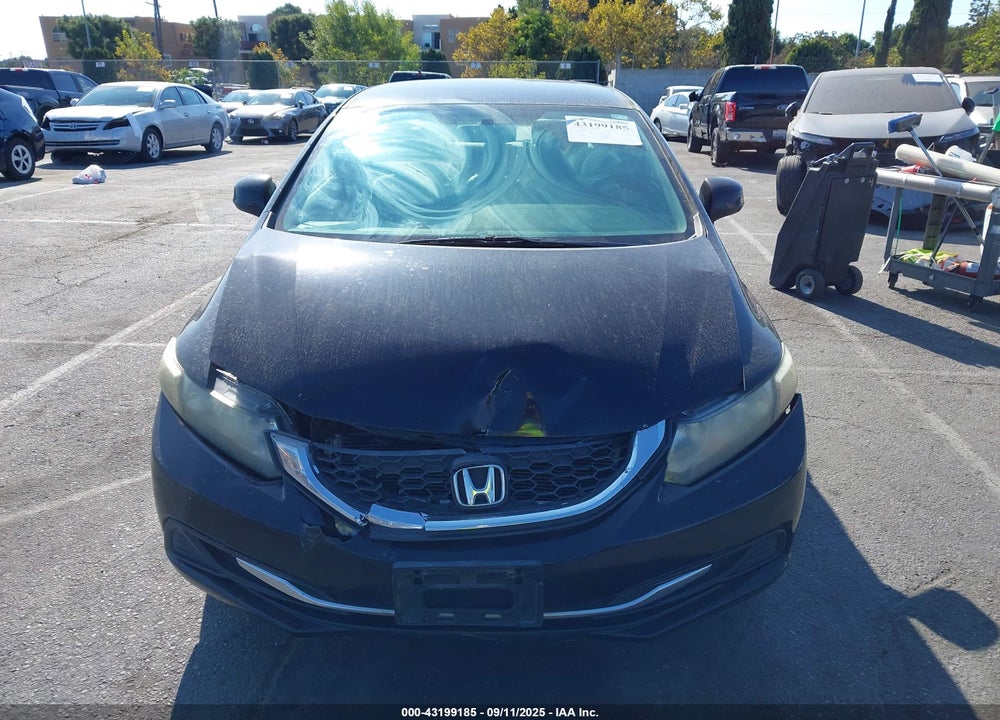 2013 HONDA CIVIC VIN: 19XFB2F57DE227833