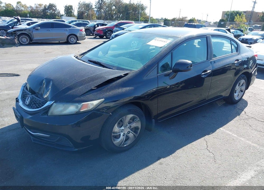 2013 HONDA CIVIC VIN: 19XFB2F57DE227833