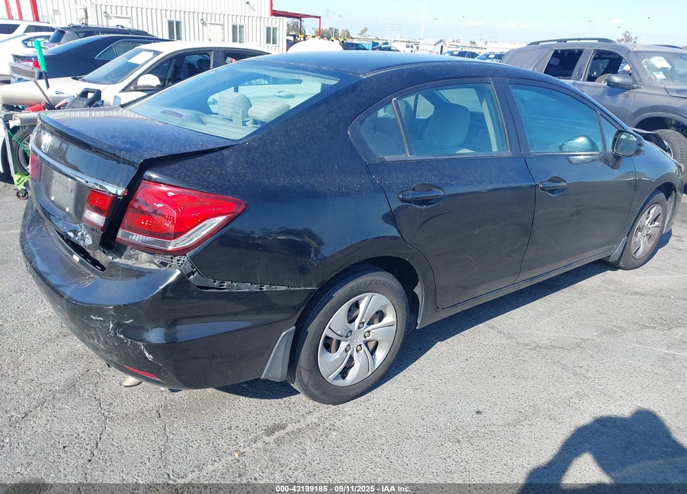 2013 HONDA CIVIC VIN: 19XFB2F57DE227833