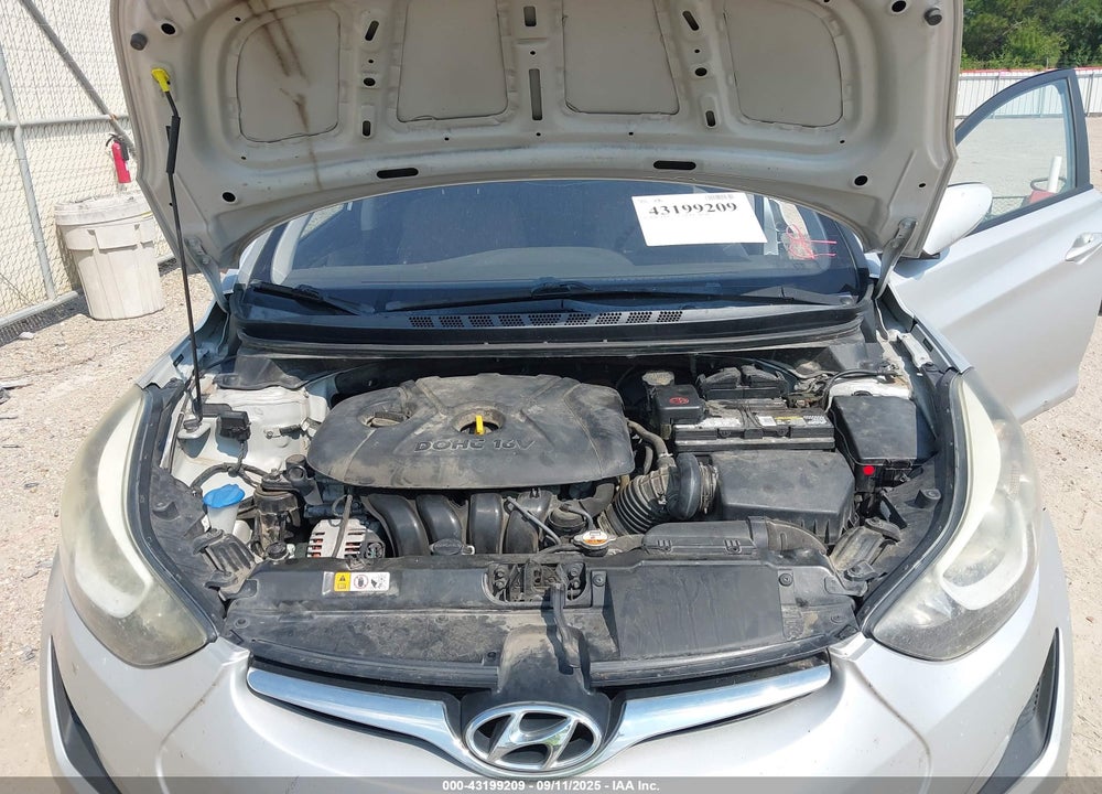2016 HYUNDAI ELANTRA SE VIN: 5NPDH4AE5GH730740