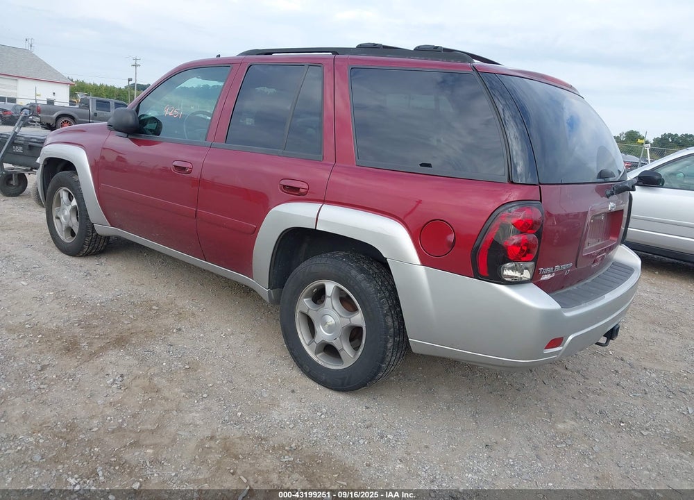 2008 CHEVROLET TRAILBLAZER LT VIN: 1GNDT13S782255134