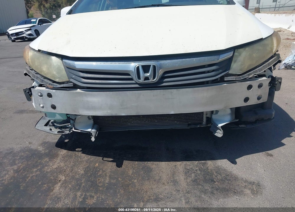 2012 HONDA CIVIC LX VIN: 19XFB2F59CE347082