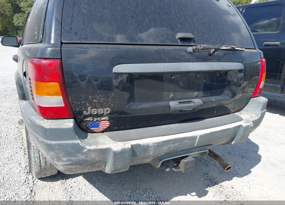 2002 JEEP GRAND CHEROKEE LAREDO VIN: 1J4GW48S22C134627