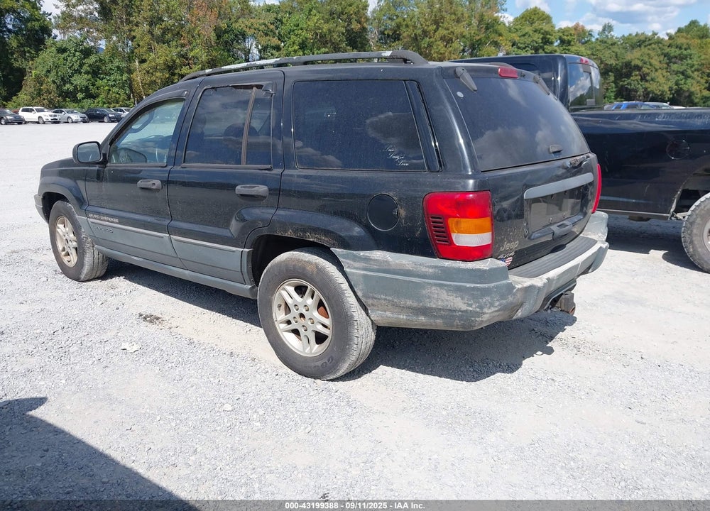 2002 JEEP GRAND CHEROKEE LAREDO VIN: 1J4GW48S22C134627