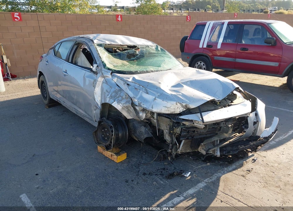 2021 NISSAN SENTRA S XTRONIC CVT VIN: 3N1AB8BV8MY259615