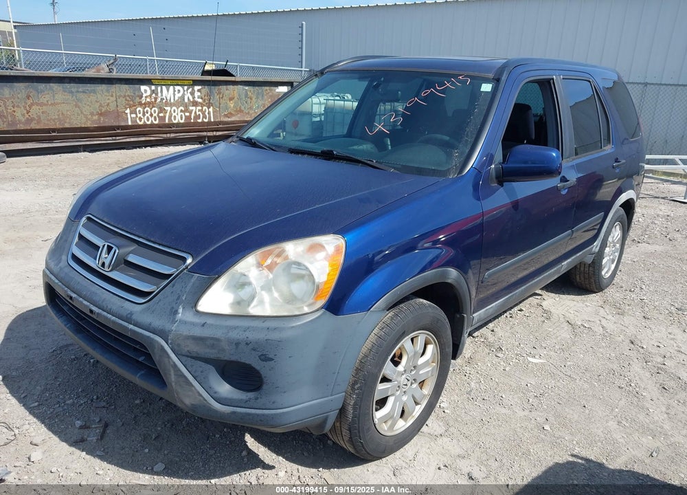 2005 HONDA CR-V EX VIN: JHLRD78805C046709