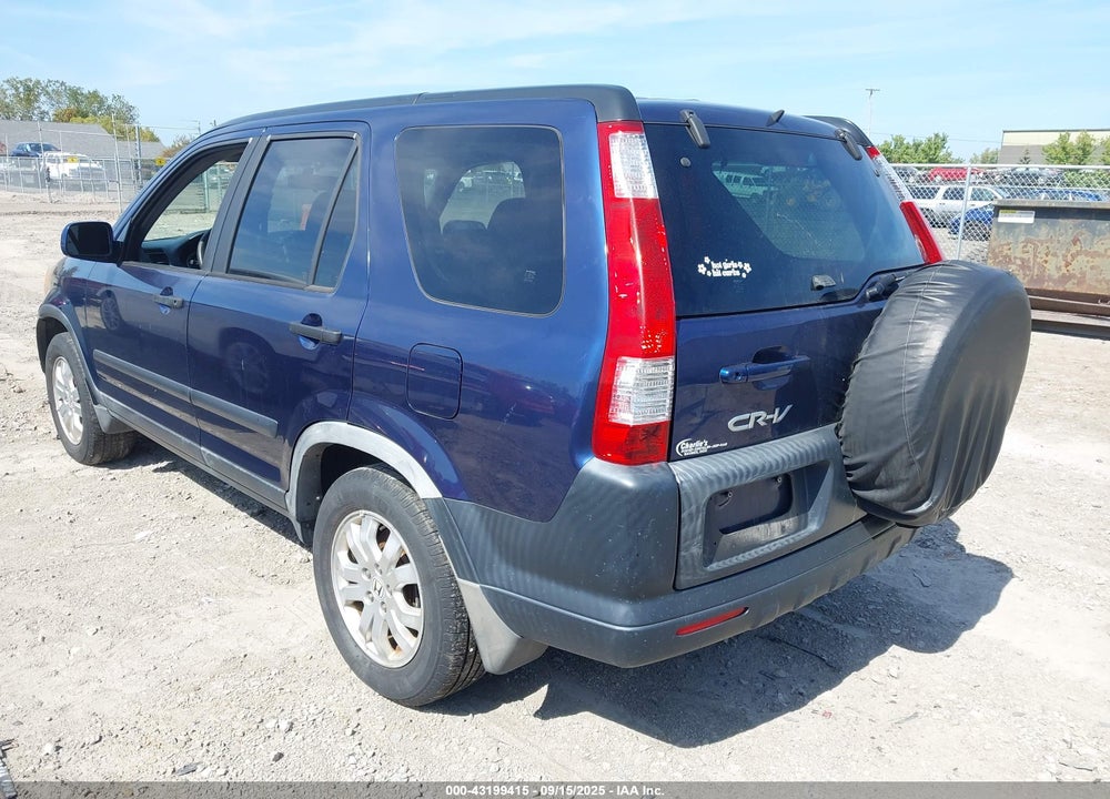 2005 HONDA CR-V EX VIN: JHLRD78805C046709