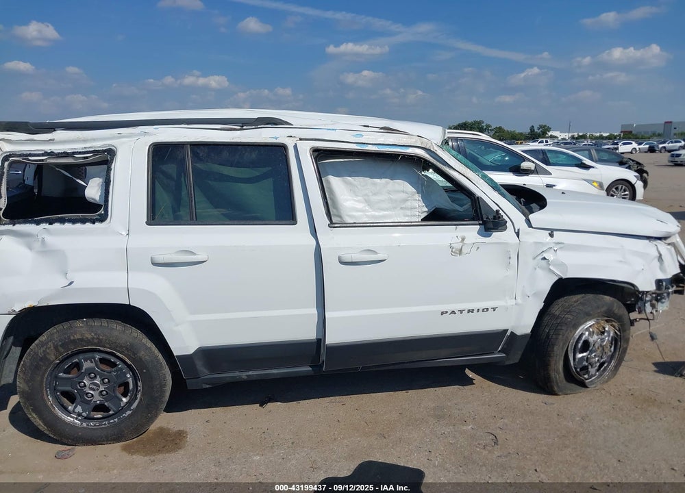 2013 JEEP PATRIOT VIN: 1C4NJPBA8DD195748