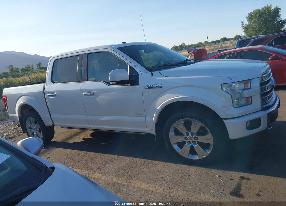 2016 FORD F-150 LIMITED VIN: 1FTEW1EG3GFC48735