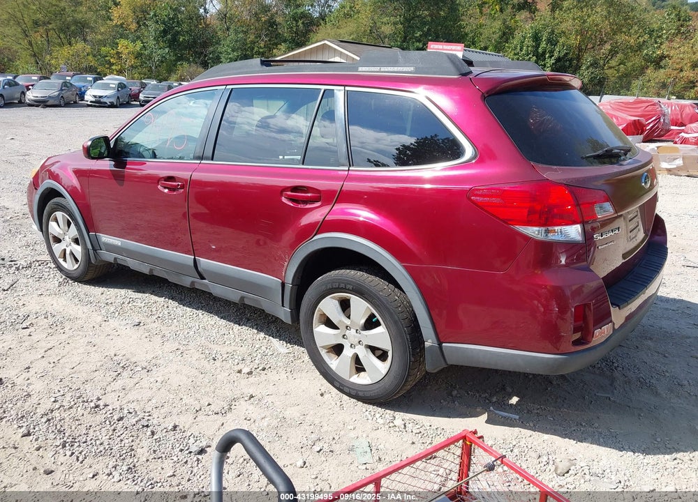 2012 SUBARU OUTBACK VIN: 4S4BRBCC5C3219566