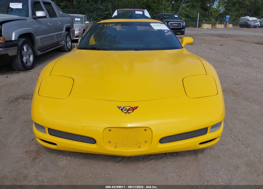 2002 CHEVROLET CORVETTE Z06 HARDTOP VIN: 1G1YY12SX25121925