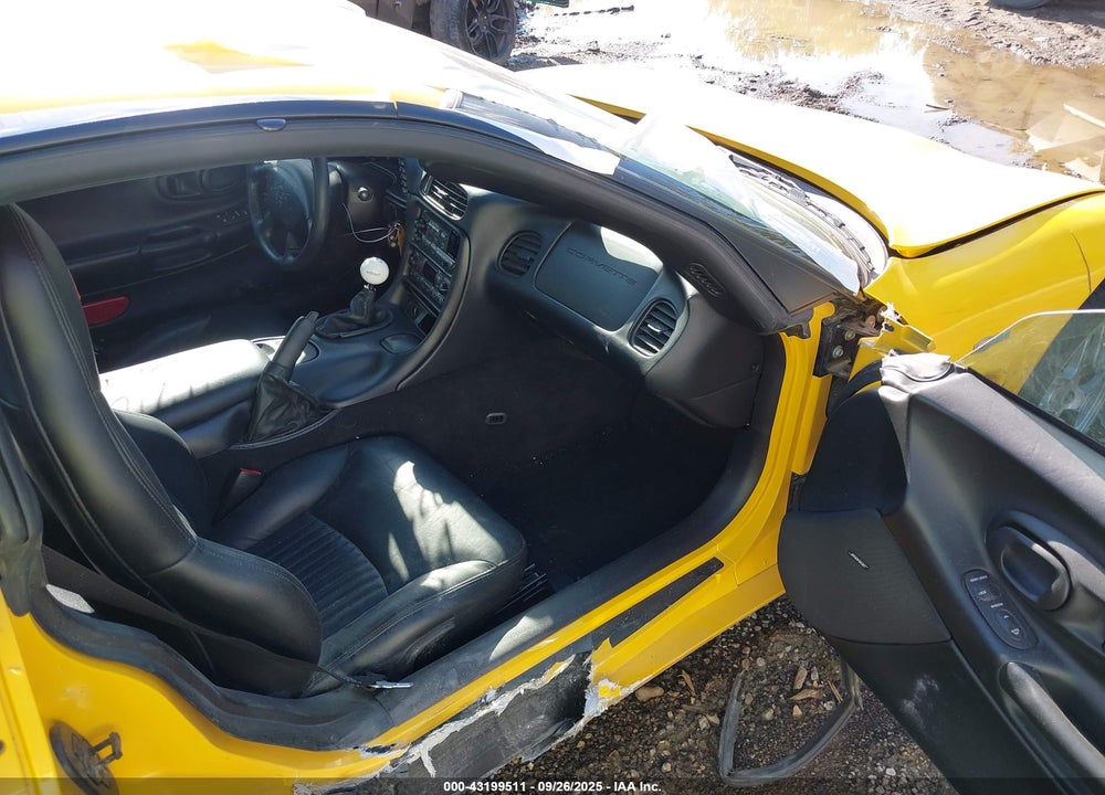 2002 CHEVROLET CORVETTE Z06 HARDTOP VIN: 1G1YY12SX25121925