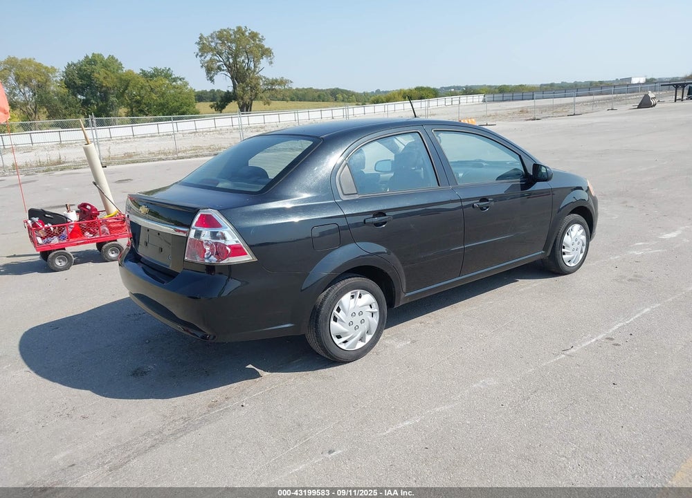 2011 CHEVROLET AVEO VIN: KL1TD5DE9BB200930