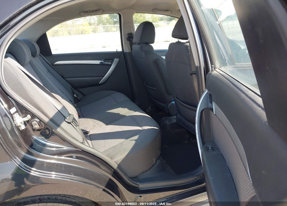 2011 CHEVROLET AVEO VIN: KL1TD5DE9BB200930
